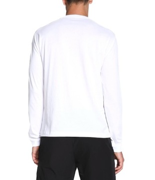 Longsleeve męski EA7 EMPORIO ARMANI biały - XXL