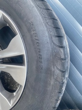 HYUNDAI SANTA FE III KOMPLET KOL 4SZT. LETNÍ NEXEN N8000 235/65R17