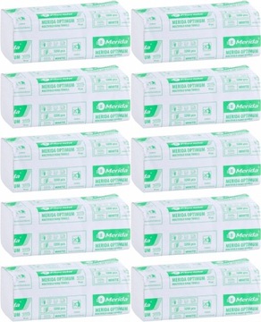 RĘCZNIKI PAPIEROWE ZZ Merida OPTIMUM x 10 OPAK
