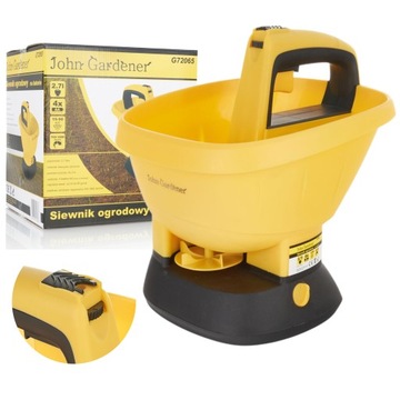 САДОВАЯ СЕЯЛКА GEKO НА АККУМУЛЯТОРЕ 2,7 Л УДОБРЕНИЯ ДЛЯ ТРАВЫ John Gardener G72065