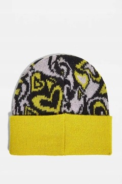 RAGGED JEANS WZORZYSTA CZAPKA TYPU BEANIE