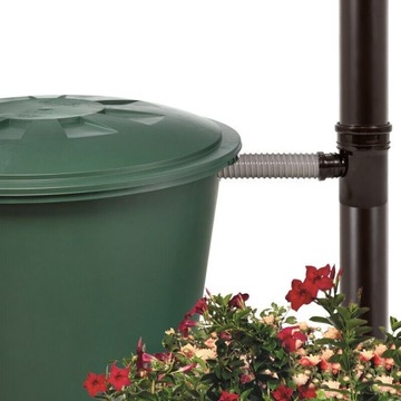 Уловитель дождевой воды с сетчатым фильтром. Сборщик дождевой воды с УФ-трубой 50х500 мм.