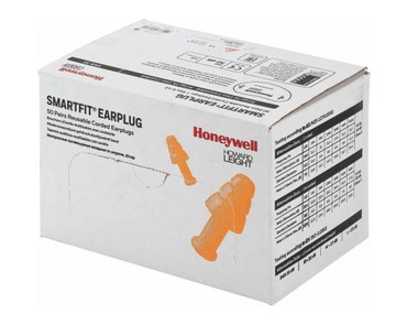 Stopery Zatyczki Douszne Uszu Przeciwhałasowe na Sznurku Honeywell Smartfit