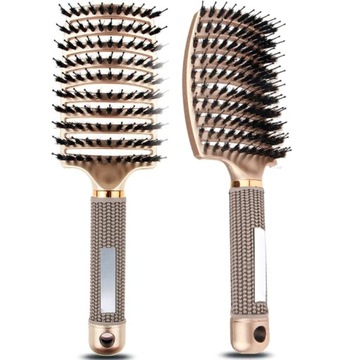 ПРОФИЛИРОВАННАЯ расческа с кабаньей щетиной № Szw3.