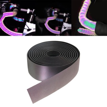 Non slip Handlebar Tape Reflective Bike Cycling Bar Wrap Pu Leather