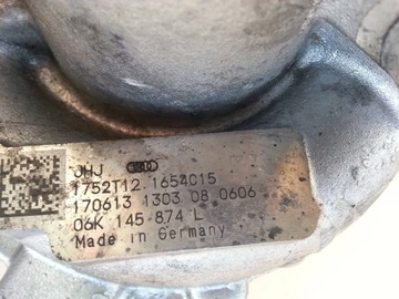 TURBO GOLF VII GTI OCTAVIA AUDI A3 2.0 TFSI