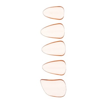 TERAHERTZ GUA SHA TOOL GUASHA PIPA NAILS AKCESORIA 5 SZT