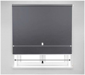 НАСТЕННЫЕ СТАВНИ THERMAL BLACKOUT 160x180 СВОБОДНО ПОДВЕСНЫЕ