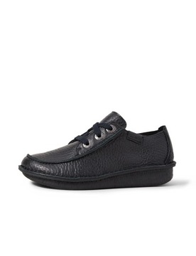 Clarks Kobiety Funny Dream Brogue, Czarny Black