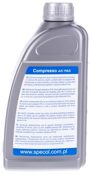 SPECOL COMPRESSO A/C PAG 68 UV - 1L
