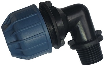 Kolano do rury PE 20 x 3/4GZ do zraszacza