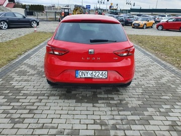 Seat Leon III Hatchback 1.2 TSI 86KM 2015 Seat Leon 1.2tsi 85KM Benzyna Klima Alu Felgi Raty, zdjęcie 6