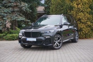 BMW X7 SUV M 4.0 M50i 530KM 2021 BMW X7 Bezwypadek SalonPL PPF Front 7os M50i 4.4 V8 xDrive FV23