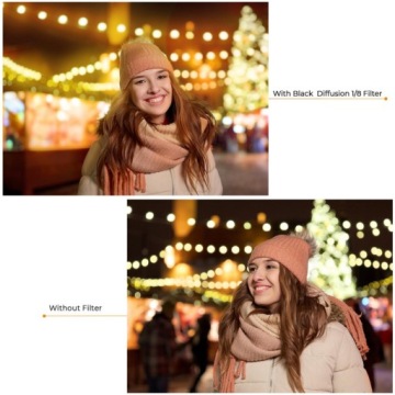 Диффузионный фильтр K&F Black Mist 1/8 NanoX 67 мм