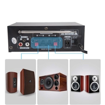 АВТОМОБИЛЬНЫЙ СТЕРЕОУСИЛИТЕЛЬ BT-698D BLUETOOTH FM-РАДИО HIFI ЦИФРОВОЙ АУДИО