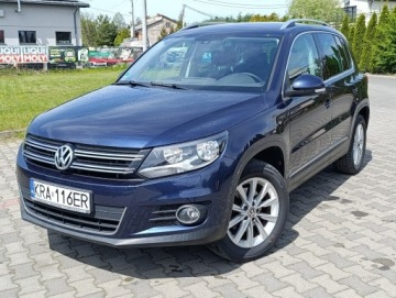 Volkswagen Tiguan I SUV Facelifting 1.4 TSI BlueMotion 160KM 2012 Volkswagen Tiguan Bezwypadkowy, Serwisowany,