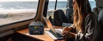 Przetwornica napięcia Newell z czystą sinusoidą - 24 V / 230 V, 1000 W