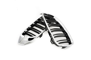 РЕШЕТКА ДЛЯ ПОЧЕК 66SKV152 ДВОЙНАЯ ПОЛОСКА; ЧЕРНЫЙ ХРОМ; БМВ 4 F32 51712336813