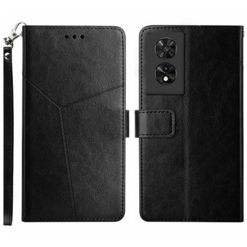 Etui Dla TCL 505 Kickstand-Trwałe Portfel Skórzany Odporna Na Wstrząsy Z Z