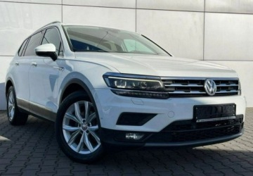 Volkswagen Tiguan II SUV 2.0 TDI 150KM 2018 Volkswagen Tiguan Allspace 4x4 Alcantara Kamera Webasto Navi Led FV, zdjęcie 5