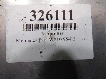 MERCEDES W210 JEDNOTKA ŘÍZENÍ MOTORU 0265109451