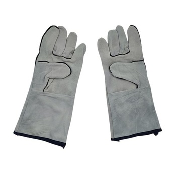 - Перчатки для электросварки из воловьей кожи 35,5x14,5 см