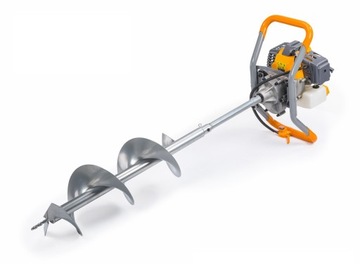 БУРА ДЛЯ ПОЧВЫ RITCH БЕНЗИНОВЫЙ Шнек 6 л.с. 3 ШНЕКА БУРЫ 10/20/30 + УДЛИНИТЕЛЬ