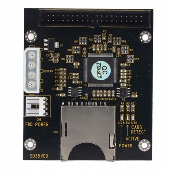 АДАПТЕР SD К IDE 40 PIN 3.5 ДИСКОВЫЙ АДАПТЕР
