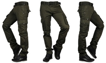 it079-4 гл. 34 РАБОЧИЕ БРЮКИ-КАРГО СВОБОДНЫЙ РЕМЕНЬ