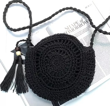 СУМКА ЖЕНСКАЯ, МАЛЕНЬКАЯ, МОДНАЯ, ВМЕСТИТЕЛЬНАЯ, ПЛЯЖНАЯ СУМКА-ШОППЕР, СОЛОМНЫЙ ЦВЕТ