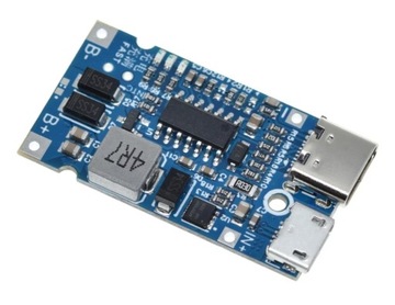 Ładowarka akumulatorów 5S 18W Li-ion (21V) lub LiFePO4 (18V) USB-C / 0105
