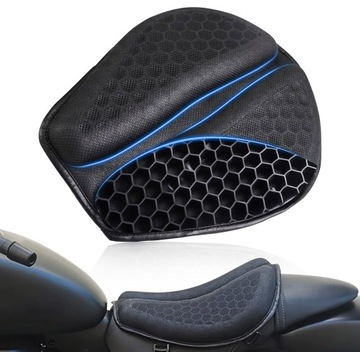 ЧЕХОЛ ДЛЯ МОТОЦИКЛА ГЕЛЕВАЯ ПОДУШКА КОМФОРТ СОТОВАЯ 3D ДЫШАЩАЯ