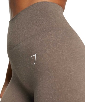 ЛЕГИНСЫ СПОРТИВНЫЕ БЕСШОВНЫЕ GYMSHARK КОРИЧНЕВЫЕ размер L