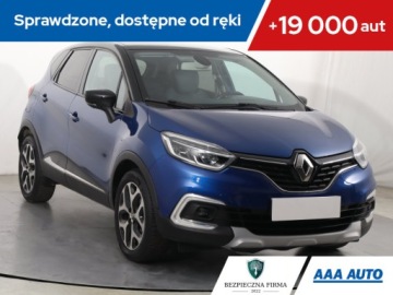 Renault Captur I Crossover Facelifting 0.9 Energy TCe 90KM 2019 Renault Captur 0.9 TCe, 1. Właściciel, Skóra