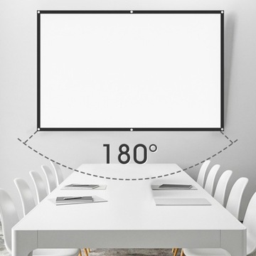 СКЛАДНОЙ ПРОЕКЦИОННЫЙ ЭКРАН ДЛЯ ДОМА 132 Х 75 СМ