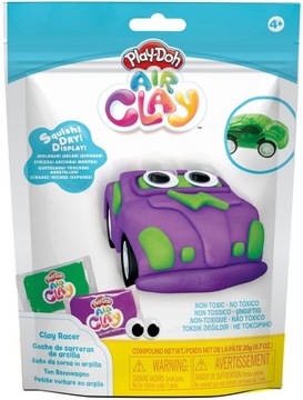 Play-Doh Air Clay Racers Autko Fioletowe Masa Plastyczna Zestaw Kreatywny