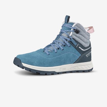 Buty turystyczne dla dzieci skórzane Quechua r.36