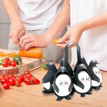 ФОРМА РУЧКИ ПОДСТАВКА для приготовления ЯИЦ Пингвины