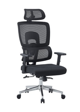Fotel biurowy obrotowy ergonomiczny NICK wzmocniona konstrukcja