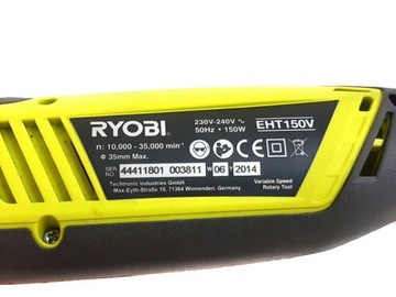 ПРЯМОШЛИФОВАЛЬНАЯ МАШИНА EHT150V 150 Вт + 115 AKC. РЁБИ