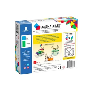 Rectangles Rectangles Expansion Set Магнитные кубики 8 плиток Magna