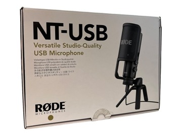 MIKROFON STUDYJNY POJEMNOŚCIOWY RODE NT-USB