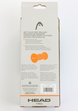 HEAD FITNESS Роликовый МАССАЖЕР ДЛЯ НОГ ХОЛОДНЫЙ ТЕПЛО массажный роликовый валик