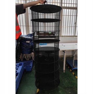 Сетка подвесная сушильная для сушки фруктов, цветов, трав, 8-слойная