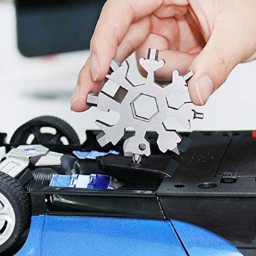 КЛЮЧ МНОГОФУНКЦИОНАЛЬНЫЙ СНЕЖИНКА MULTITOOL SNOW 18IN1