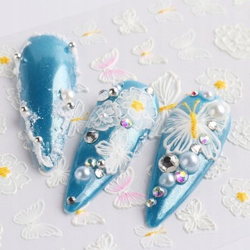 Рождественская наклейка для ногтей CY-019