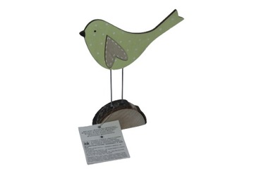 Figurka dekoracyjna ptaszek wysokość 14 cm
