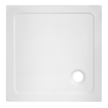 BRODZIK PRYSZNICOWY KWADRATOWY SLIM ST02A BIAŁY 80x80 CM