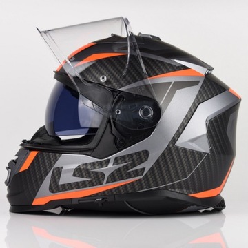 МОТОЦИКЛЬНЫЙ ШЛЕМ LS2 FF800 STORM II RACER + PINLOCK + BLENDA ECER 22.06