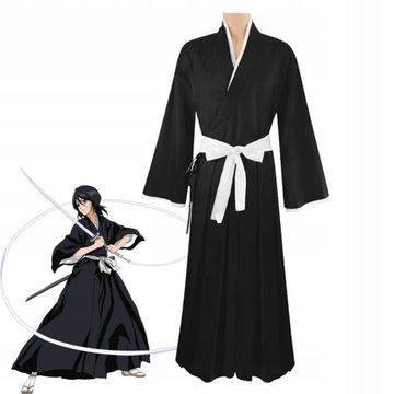 Bleach Kuchiki Rukia Cosplay kostiumy Kurosaki